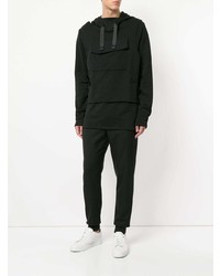 Мужской черный худи от Matthew Miller