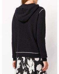 Женский черный худи от Ganni