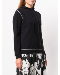 Женский черный худи от Ganni