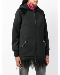 Женский черный худи от Liu Jo