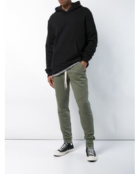 Мужской черный худи от John Elliott