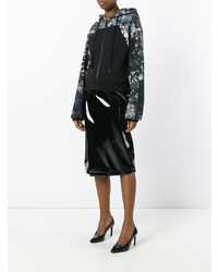 Женский черный худи от A.F.Vandevorst