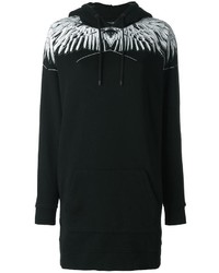 Женский черный худи от Marcelo Burlon County of Milan