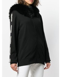 Женский черный худи от Mr & Mrs Italy