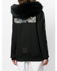 Женский черный худи от Mr & Mrs Italy