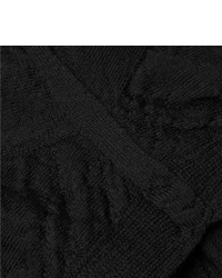 Мужской черный худи от Rick Owens