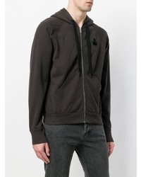 Мужской черный худи от Isabel Marant