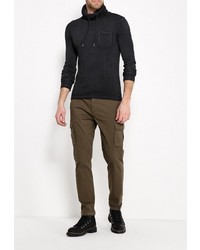 Мужской черный худи от Mezaguz