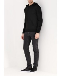 Мужской черный худи от Mezaguz