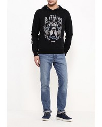 Мужской черный худи от Modis