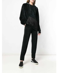 Женский черный худи от NO KA 'OI