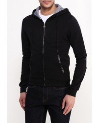 Мужской черный худи от Occhibelli