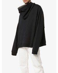 Мужской черный худи от Raf Simons