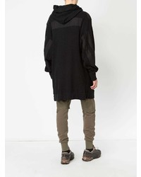 Мужской черный худи от Julius