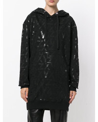 Женский черный худи от Versus