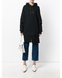 Женский черный худи от Aalto