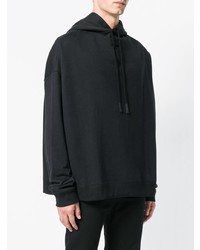 Мужской черный худи от Raf Simons