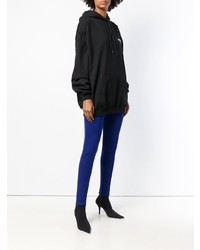 Женский черный худи от Balenciaga