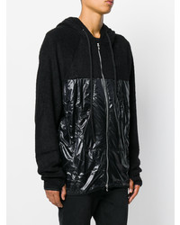 Мужской черный худи от Julius