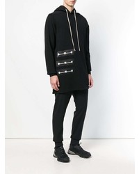 Мужской черный худи от Rick Owens DRKSHDW