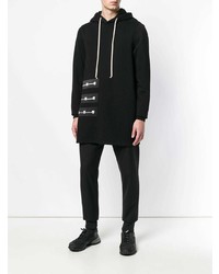 Мужской черный худи от Rick Owens DRKSHDW