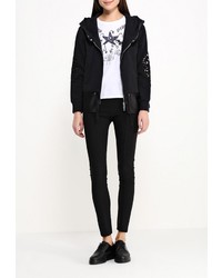 Женский черный худи от Pinko