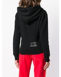 Женский черный худи от Unravel Project