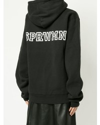 Женский черный худи от Sprwmn