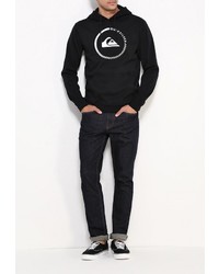 Мужской черный худи от Quiksilver
