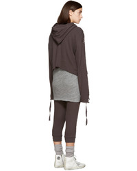 Женский черный худи от R 13