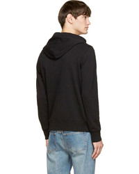 Мужской черный худи от Rag and Bone