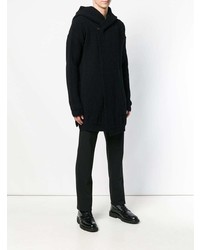 Мужской черный худи от Rick Owens