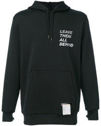 Мужской черный худи от Satisfy