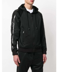 Мужской черный худи от DSQUARED2