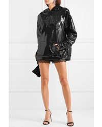 Женский черный худи от Dundas