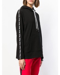 Женский черный худи от McQ Alexander McQueen