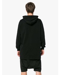 Мужской черный худи от Rick Owens