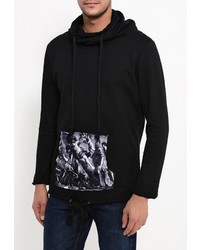 Мужской черный худи от Sixth June