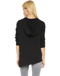 Женский черный худи от Wilt