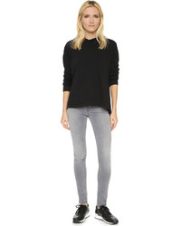 Женский черный худи от Wilt