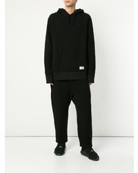 Мужской черный худи от Makavelic