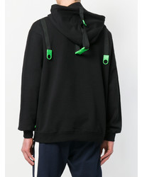 Мужской черный худи от Gcds