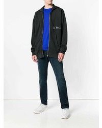 Мужской черный худи от Paura