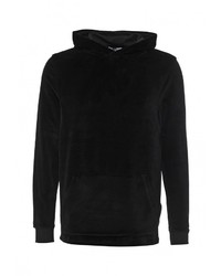 Мужской черный худи от Topman