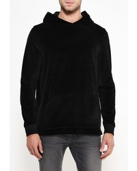 Мужской черный худи от Topman