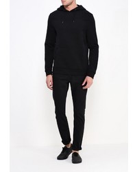 Мужской черный худи от Topman