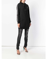 Женский черный худи от Philipp Plein