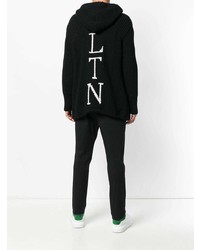 Мужской черный худи от Valentino