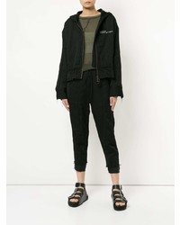 Женский черный худи от Song For The Mute