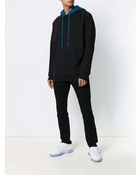 Мужской черный худи от Zadig & Voltaire